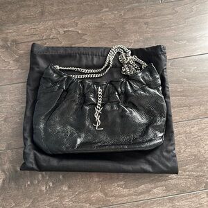 YSL leather shoulder bag